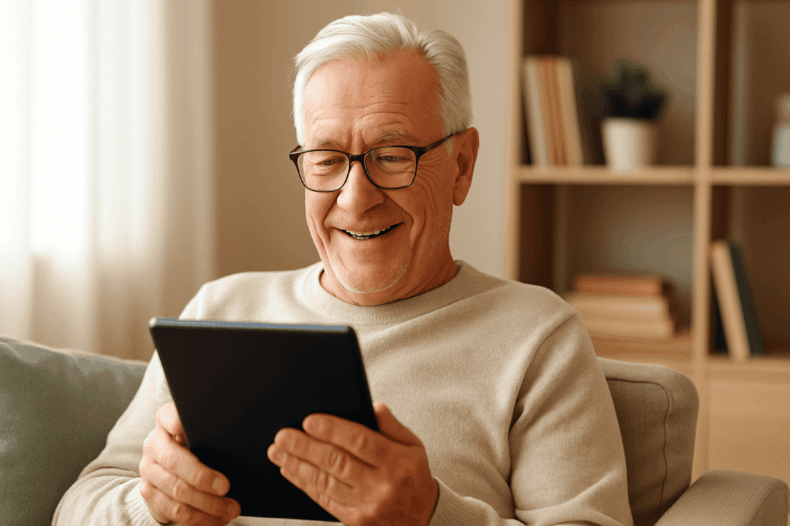 Cómo iniciarte en la lectura digital: ebooks fáciles para mayores