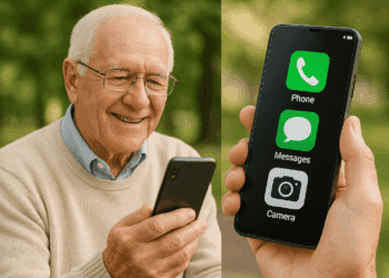 Cómo elegir el teléfono móvil perfecto si tienes más de 60 años
