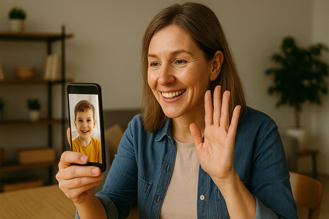 Cómo hacer videollamadas con tus nietos paso a paso
