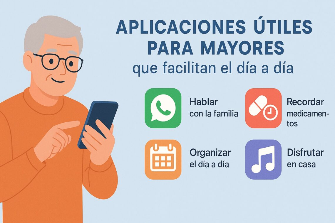 📱 Aplicaciones útiles para mayores que facilitan el día a día