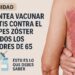 Sanidad estudia vacunar gratis a los mayores de 65 contra el herpes zóster